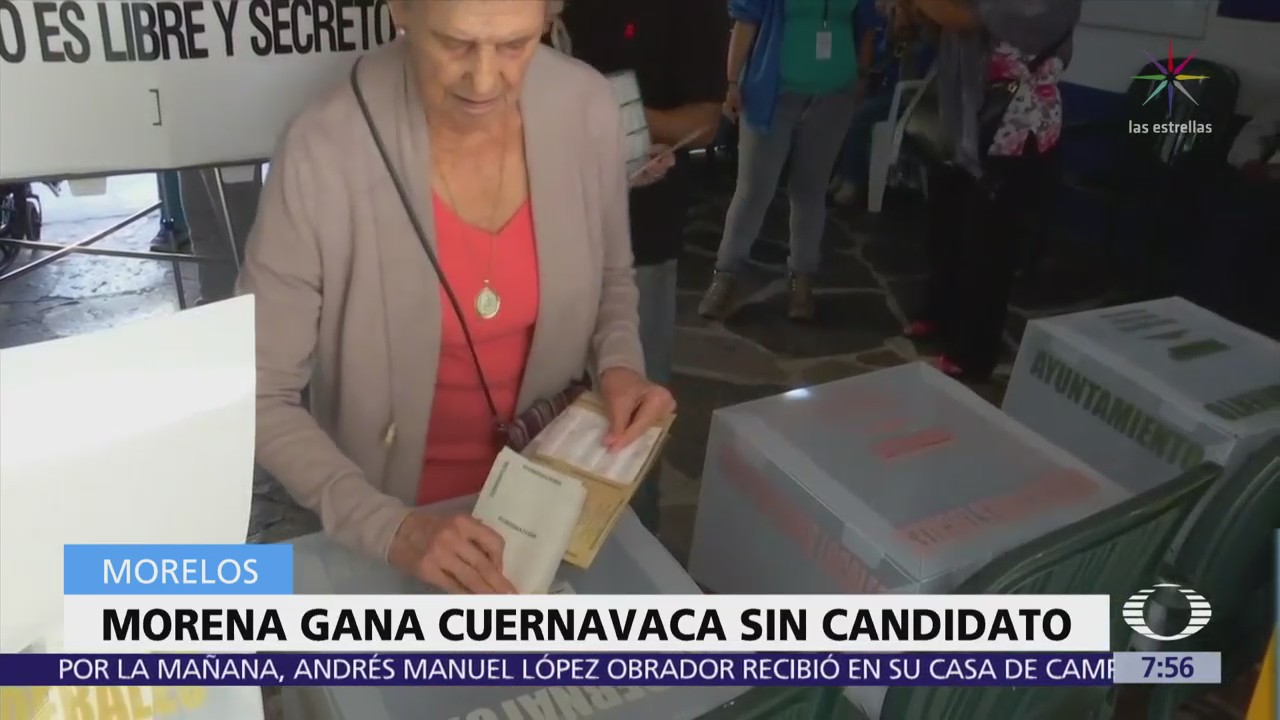 Morena gana la Alcaldía de Cuernavaca, pero sin candidato