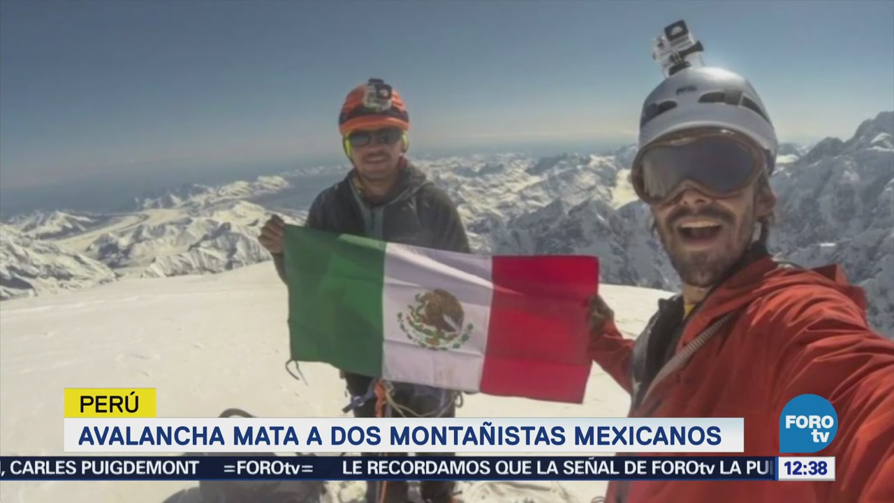 Mueren dos montañistas mexicanos en la