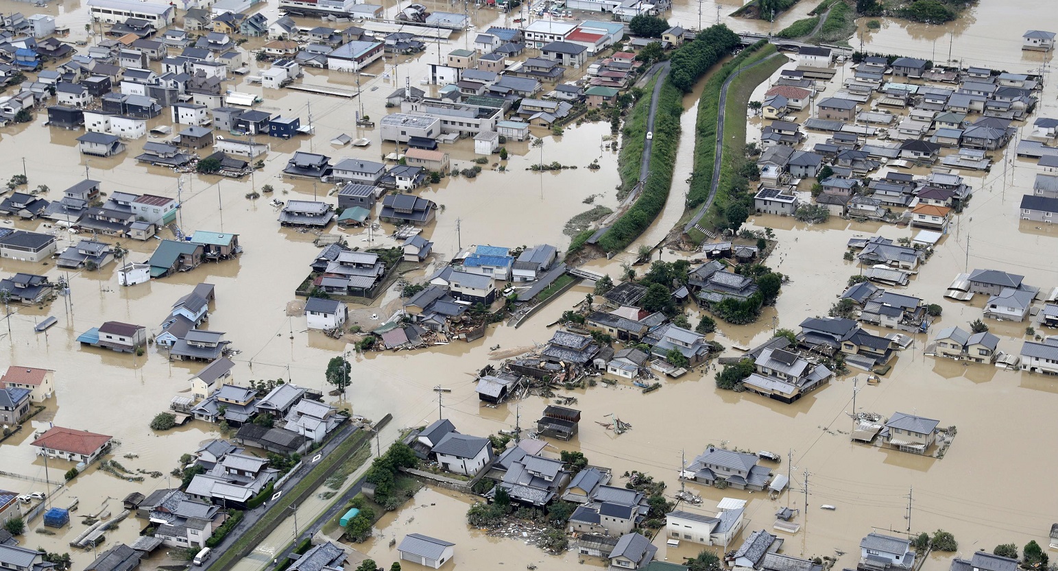 Suman 209 muertos por las inundaciones en Japón