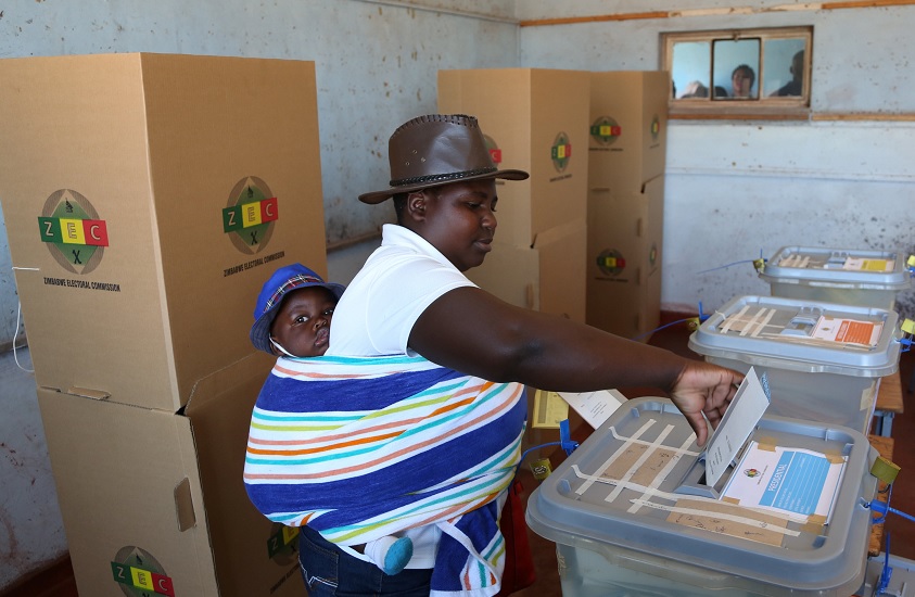 Zimbabue elige presidente primeras elecciones después Mugabe