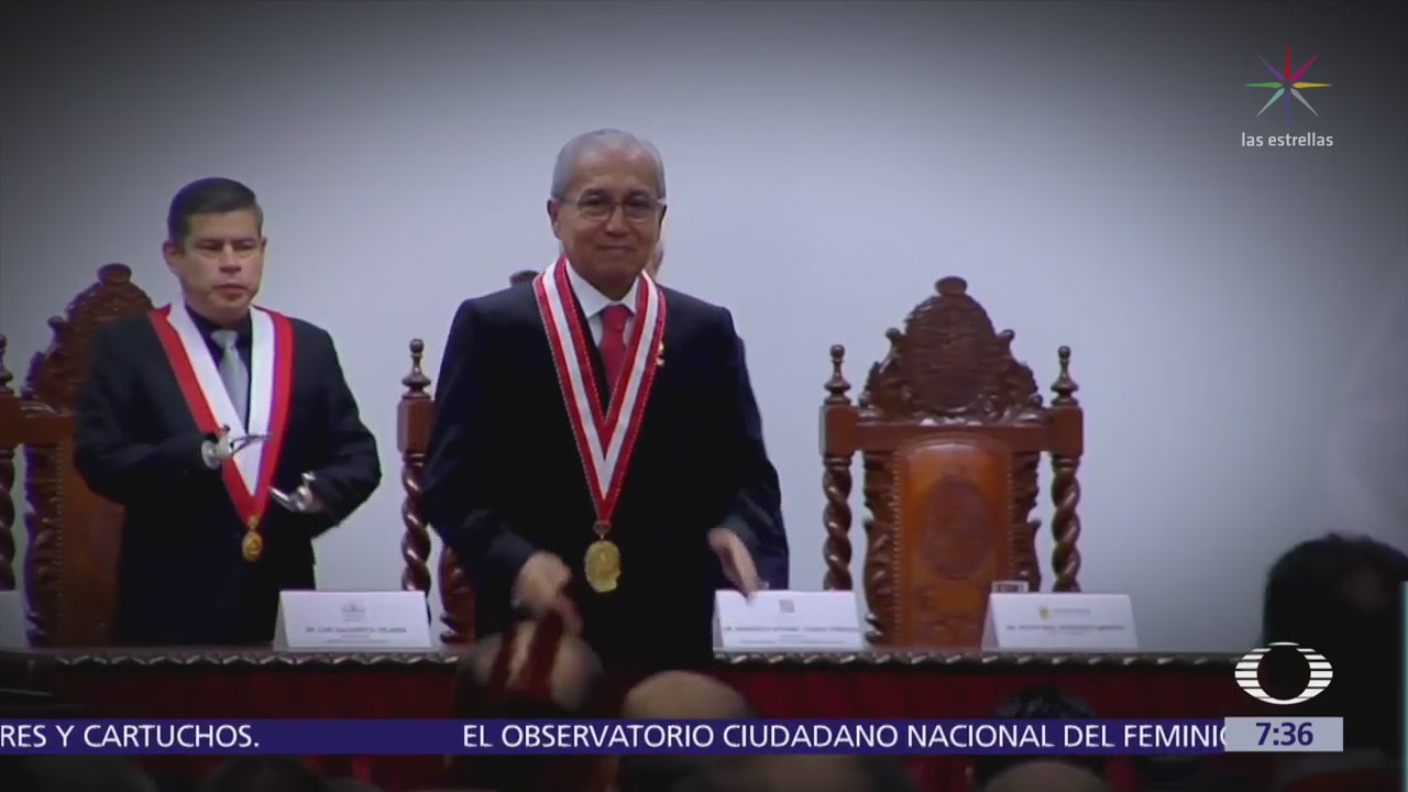 Nuevo fiscal general de Perú, salpicado por escándalo de corrupción