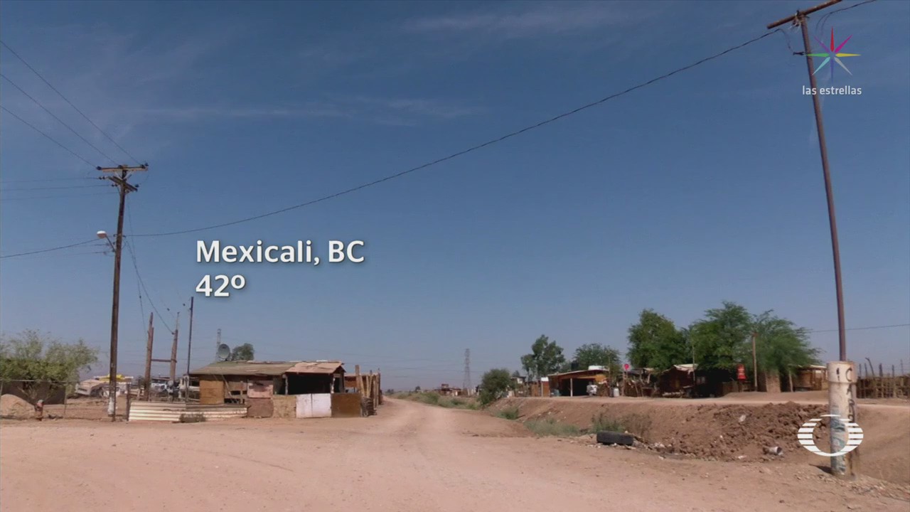 Ola de calor golpea a Mexicali, Baja California