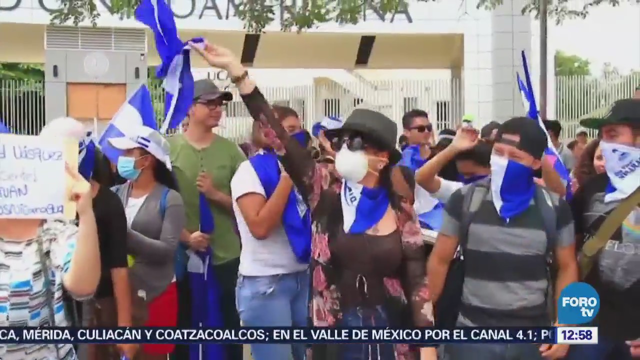 Opositores al gobierno de Daniel Ortega niegan a rendirse