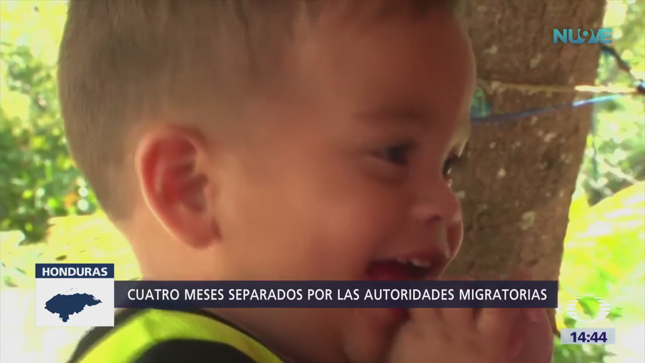 Padre hondureño reúne bebé EU