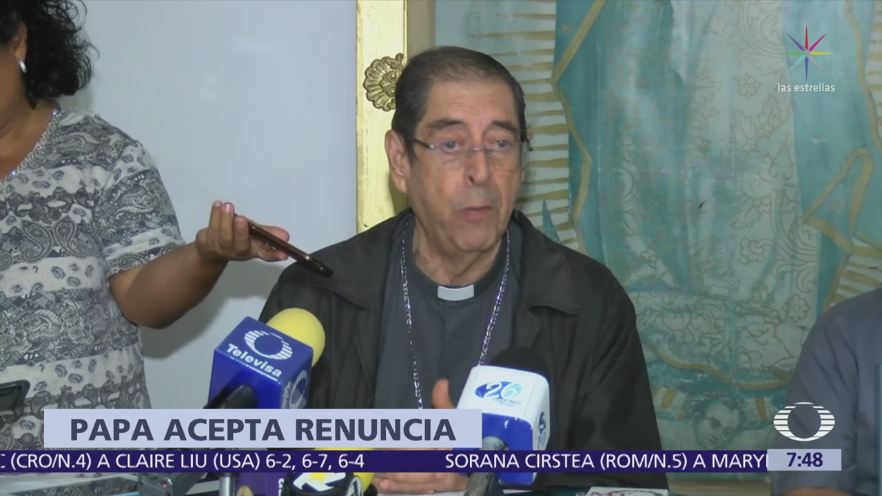 Papa acepta renuncia del obispo de Tampico