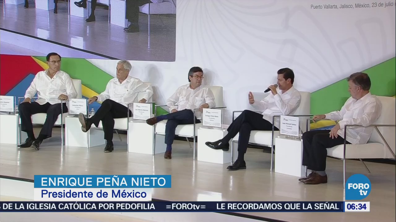 Peña Nieto participó en la Cumbre de la Alianza del Pacífico