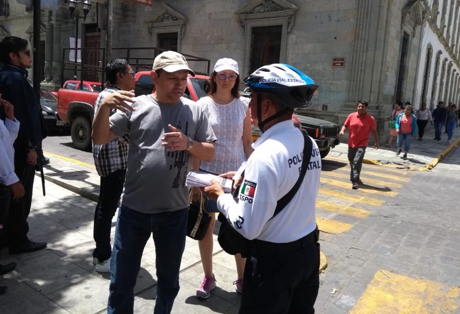 Oaxaca implementa policías en bicicleta para la Guelaguetza