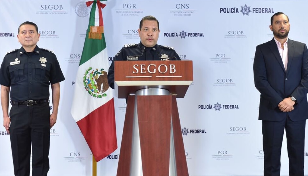 Policía Federal destaca resultados del operativo 'Escudo-Titán', en México
