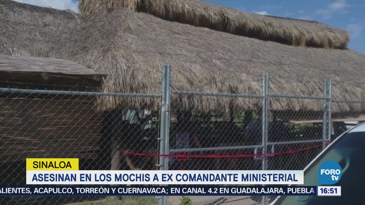 Asesinan Excomandante Policía Ministerial Los Mochis