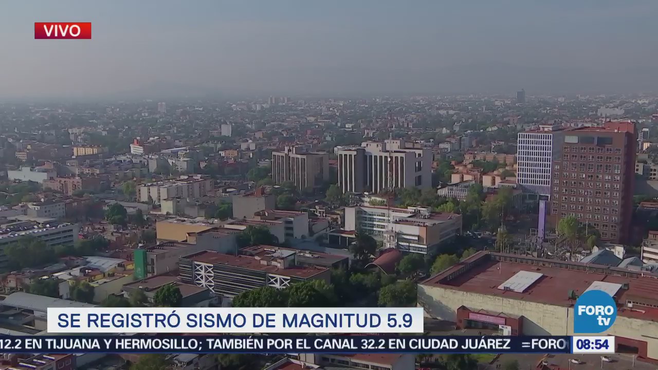 Reportan actividades normales en Lomas de Chapultepec, luego de sismo
