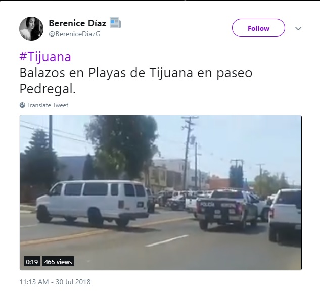 Reportan dos muertos y dos heridos por balacera en Tijuana