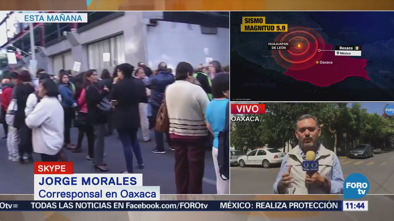 Revisan en Oaxaca varios inmuebles luego de sismo