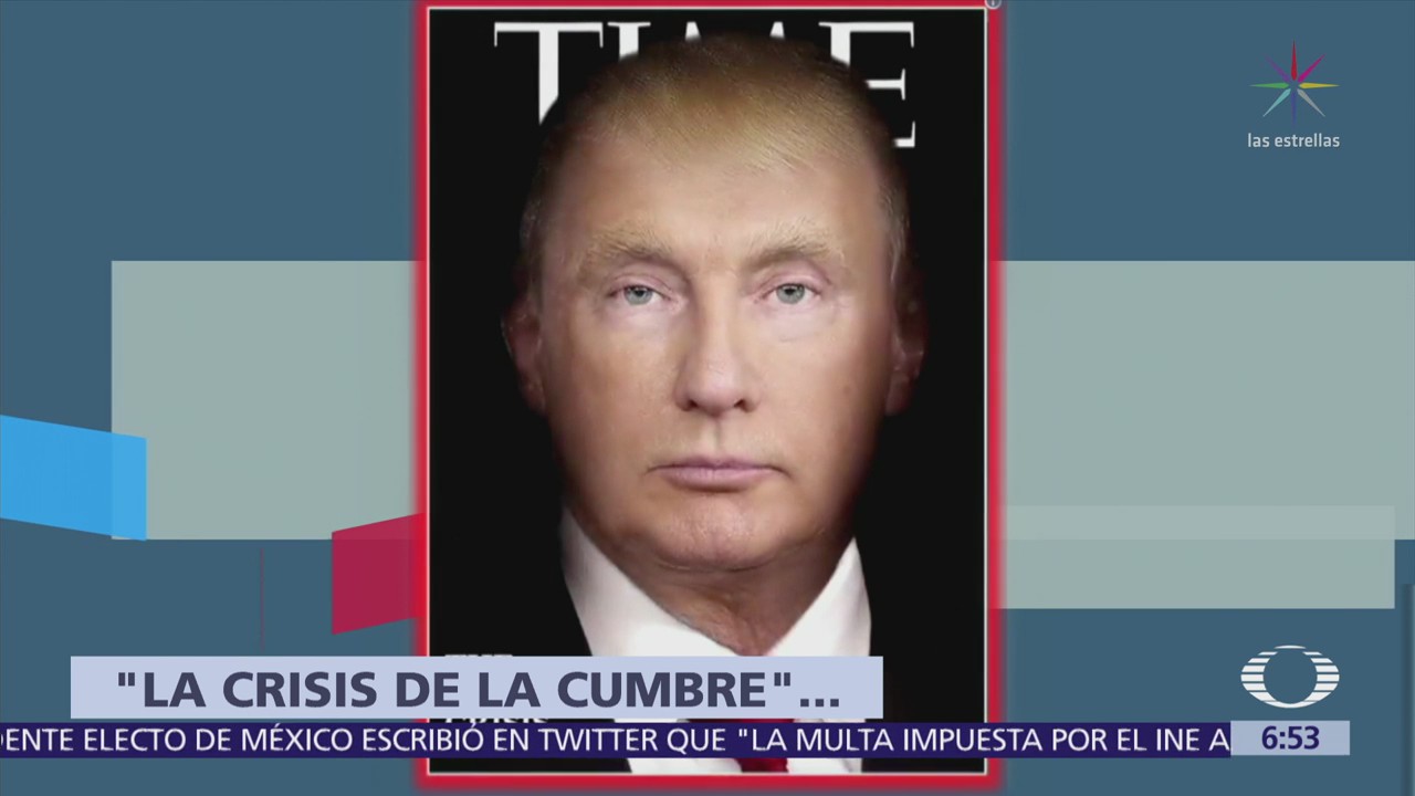 Revistas estadounidenses destacan en portadas reunión Trump-Putin