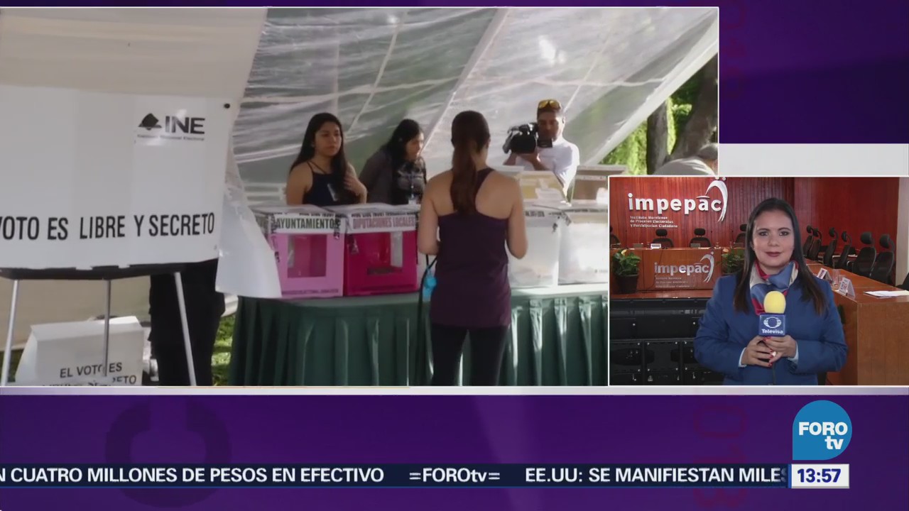Instala 91 Ciento Casillas Electorales Morelos