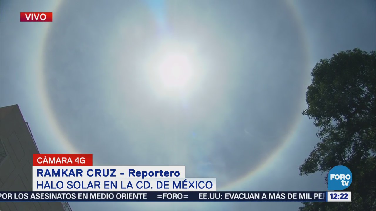 Registra Halo Solar Ciudad México