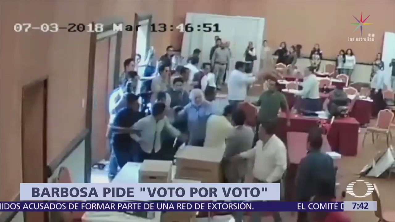 Se torna violento el proceso electoral en Puebla