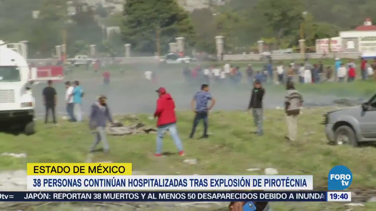 Siguen Hospitalizadas Personas Estallido Tultepec Estado de México