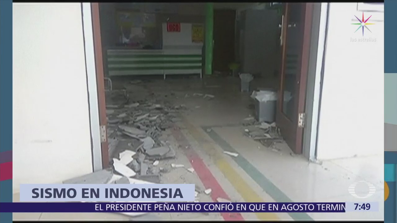 Suman 16 muertos por sismo en Indonesia