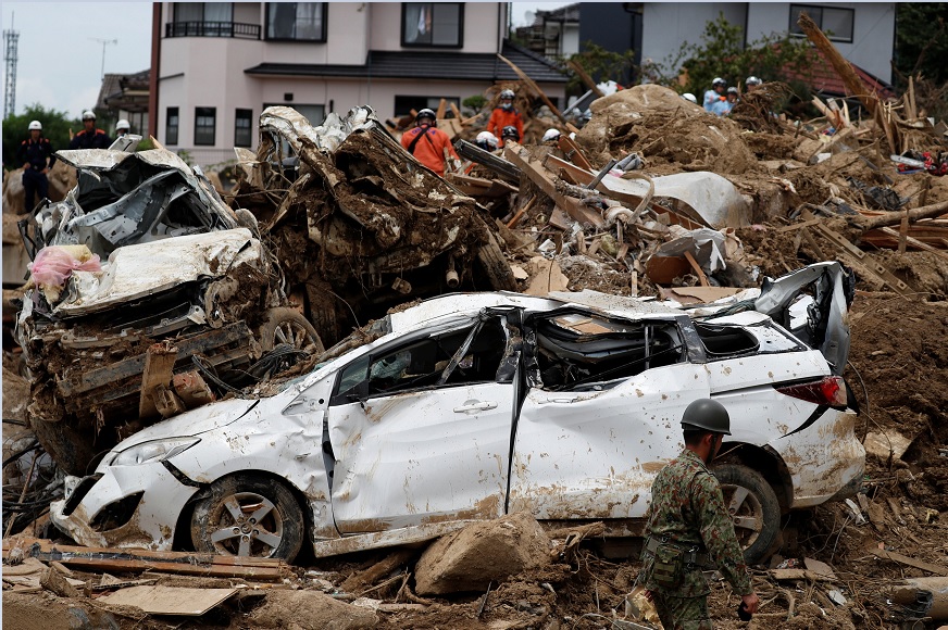 Suman 199 muertos lluvias y deslizamientos Japón