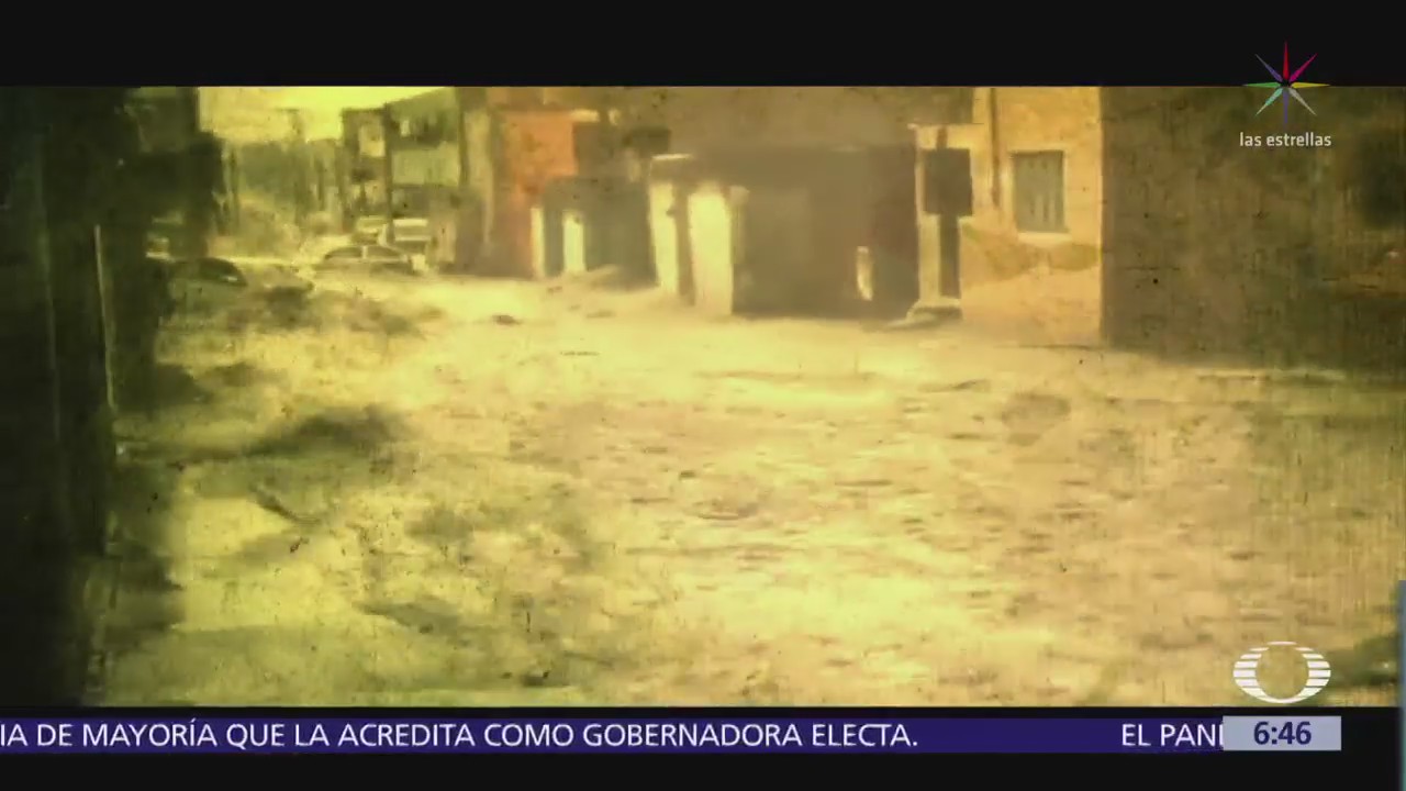 Tormenta afecta Tultepec, que se recupera de severas explosiones