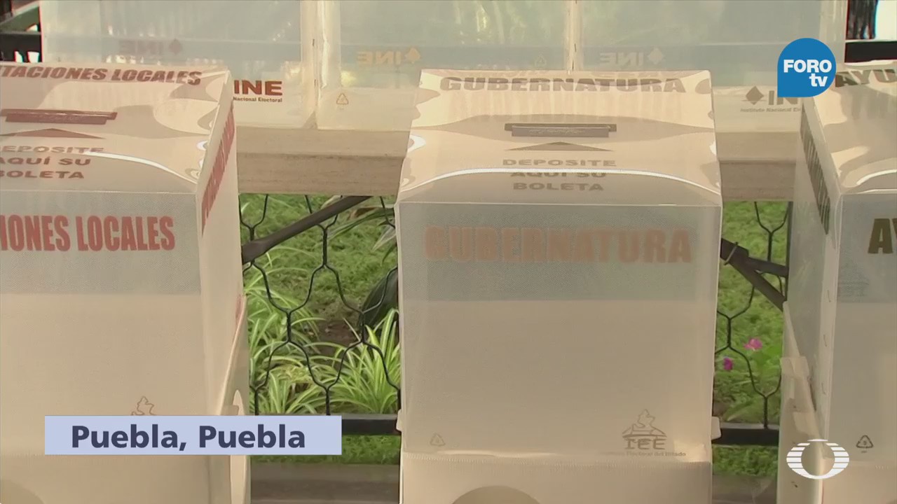 Transcurre Calma Elecciones Puebla