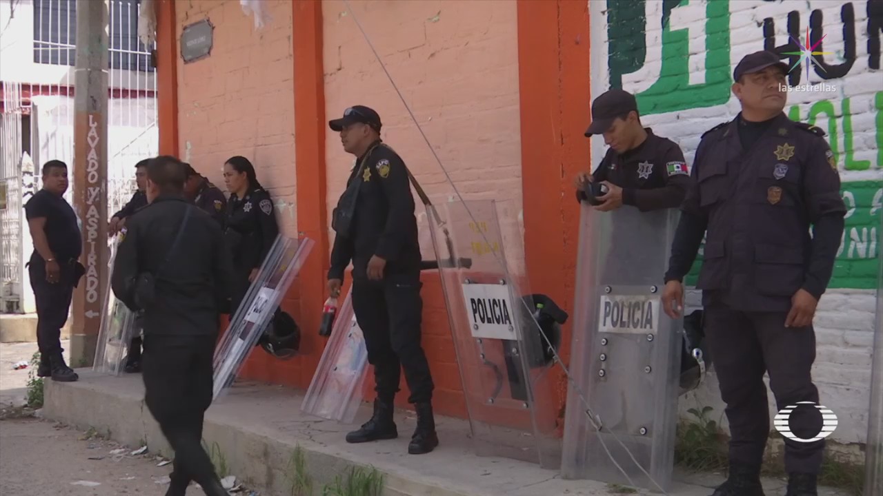 Trasladan paquetes electorales a Tuxtla Gutiérrez