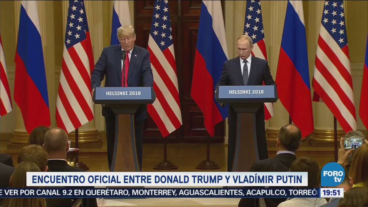 Trump Putin Reúnen Hablan Rusiagate