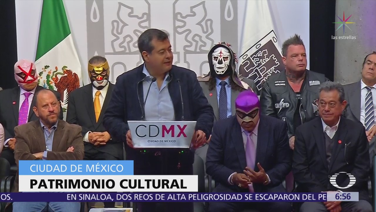 Declaran a la lucha libre como patrimonio cultural de CDMX