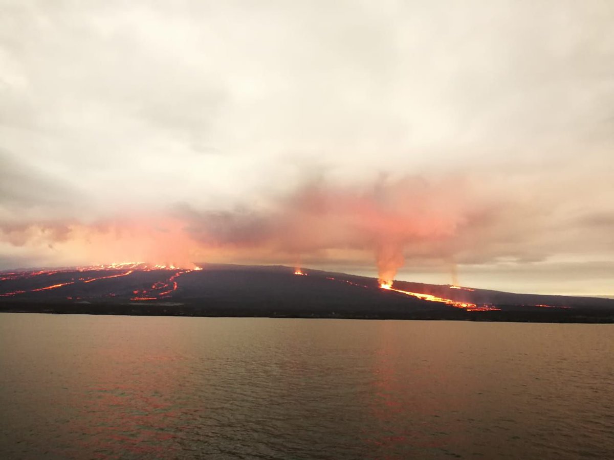Volcán Sierra Negra Galápagos sigue actividad alta