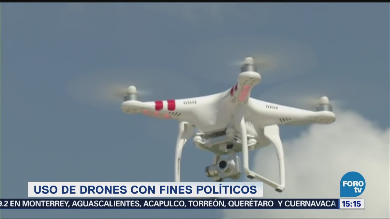 Uso Drones Fines Políticos