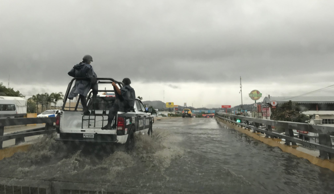 La tormenta tropical ‘Ileana’ provoca lluvias en Guerrero