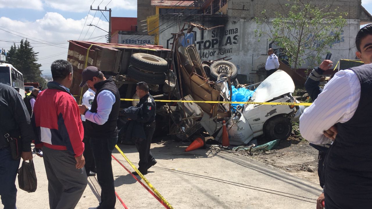 Accidente automovilístico en Huixquilucan deja un muerto