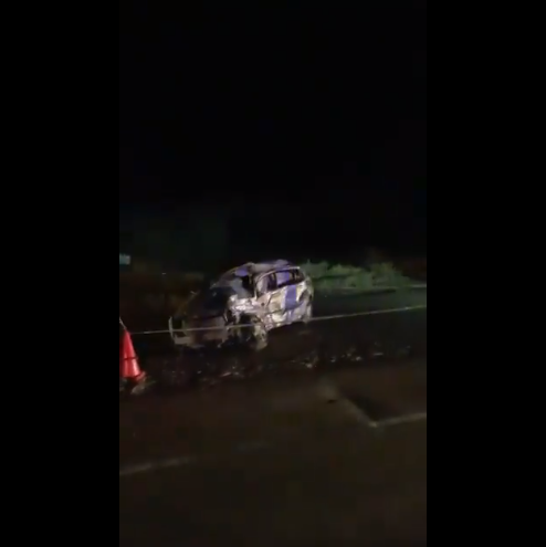 Accidente en carretero en Ciudad Victoria deja un muerto y 20 heridos