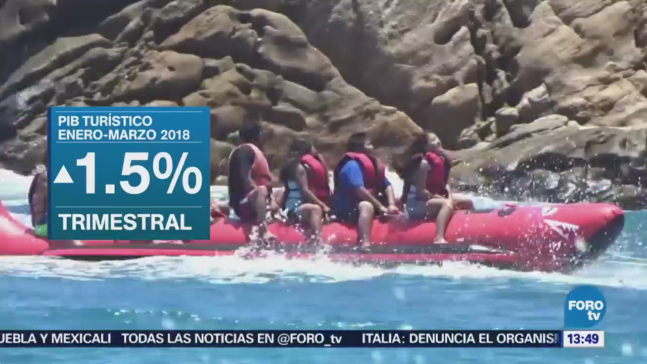 Actividad Turística Aumenta 1.5% Segundo Trimestre Inegi