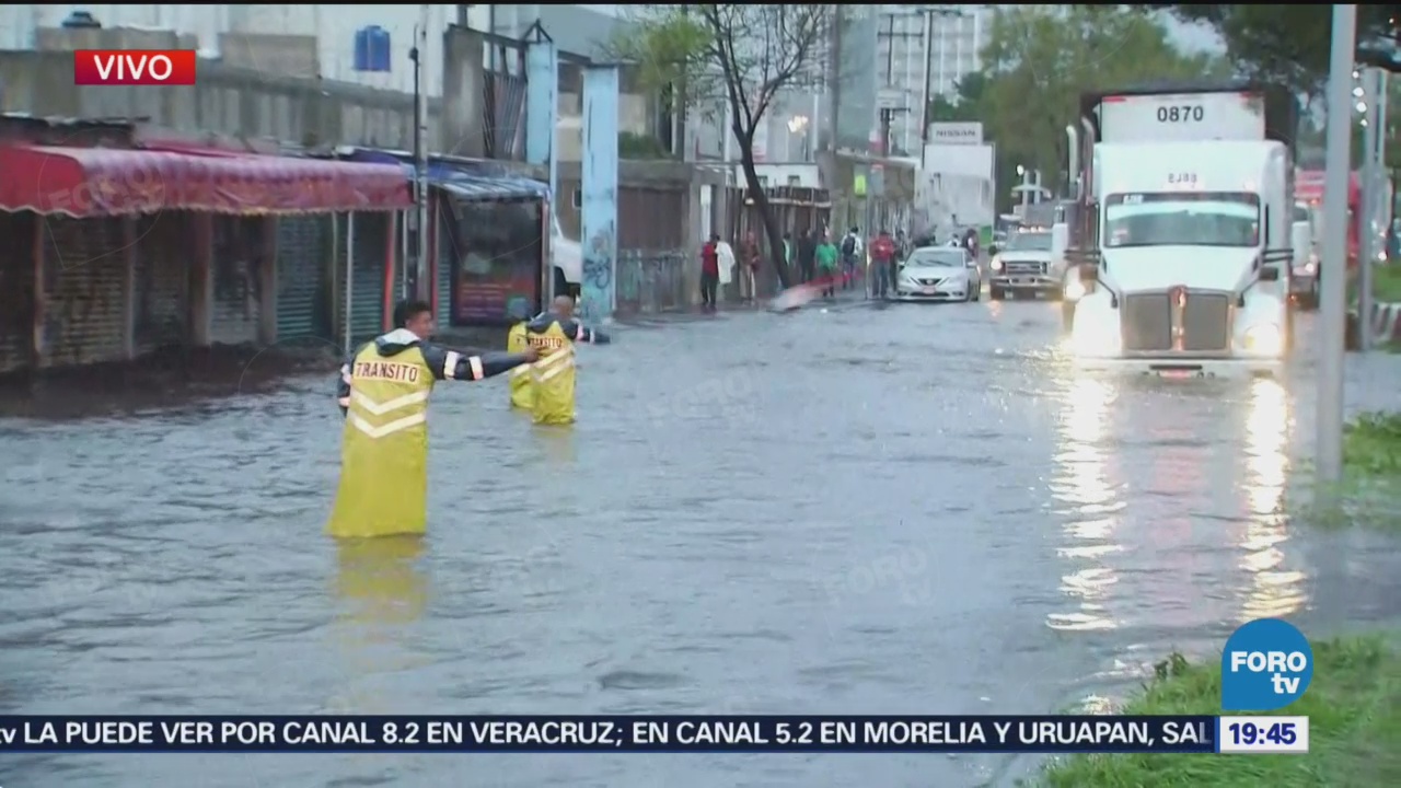Inundaciones Lluvias Avenida Zaragoza Complicaciones Para Circular Fuertes Lluvias Masl Tiempo Clima Lluvias Hoy