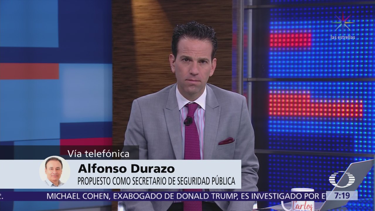 Alfonso Durazo se pronuncia sobre el caso Elba Esther