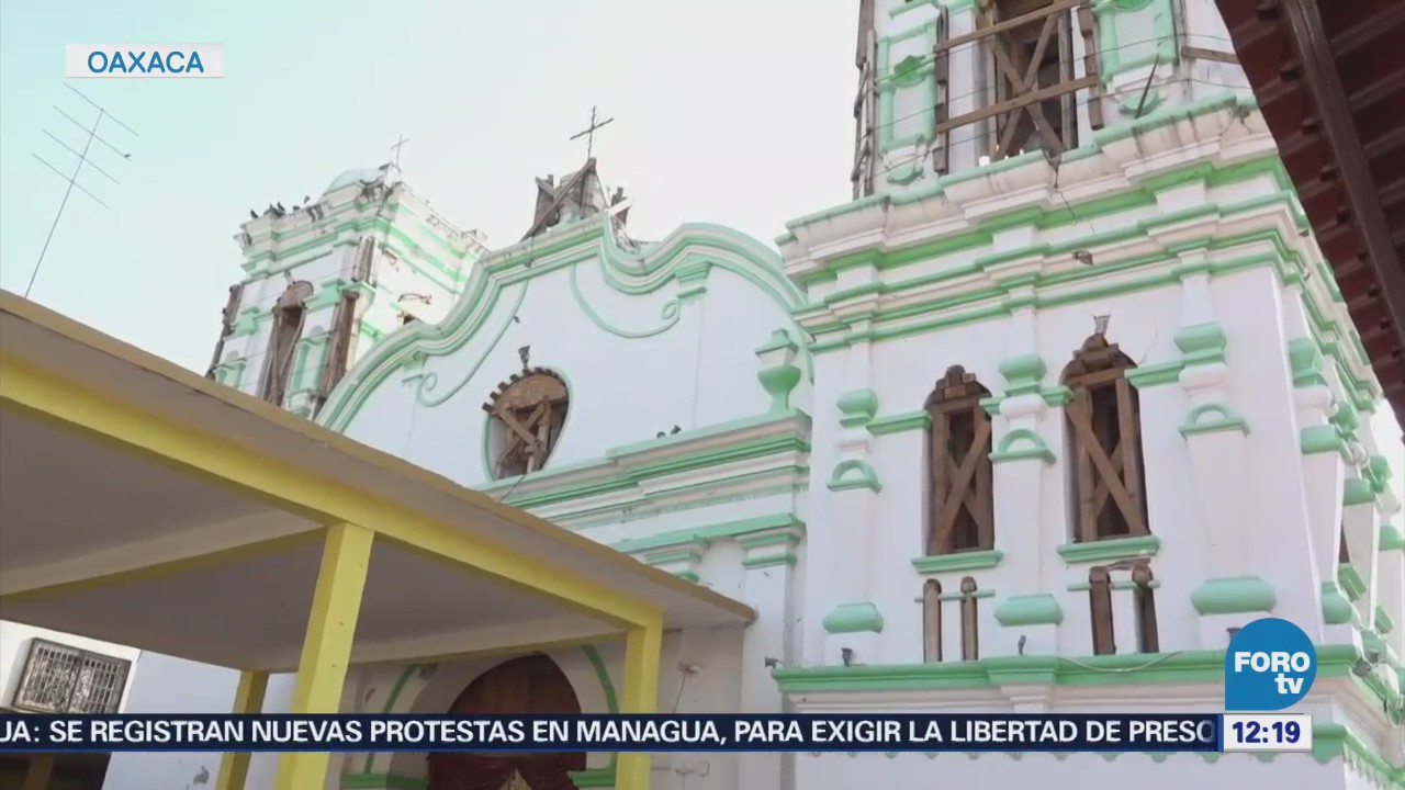 Daños En Edificios Históricos Sismo Oaxaca Edificios Históricos Continúan Dañados
