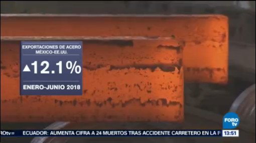 Aumenta Exportación Acero México Eu 12.1%