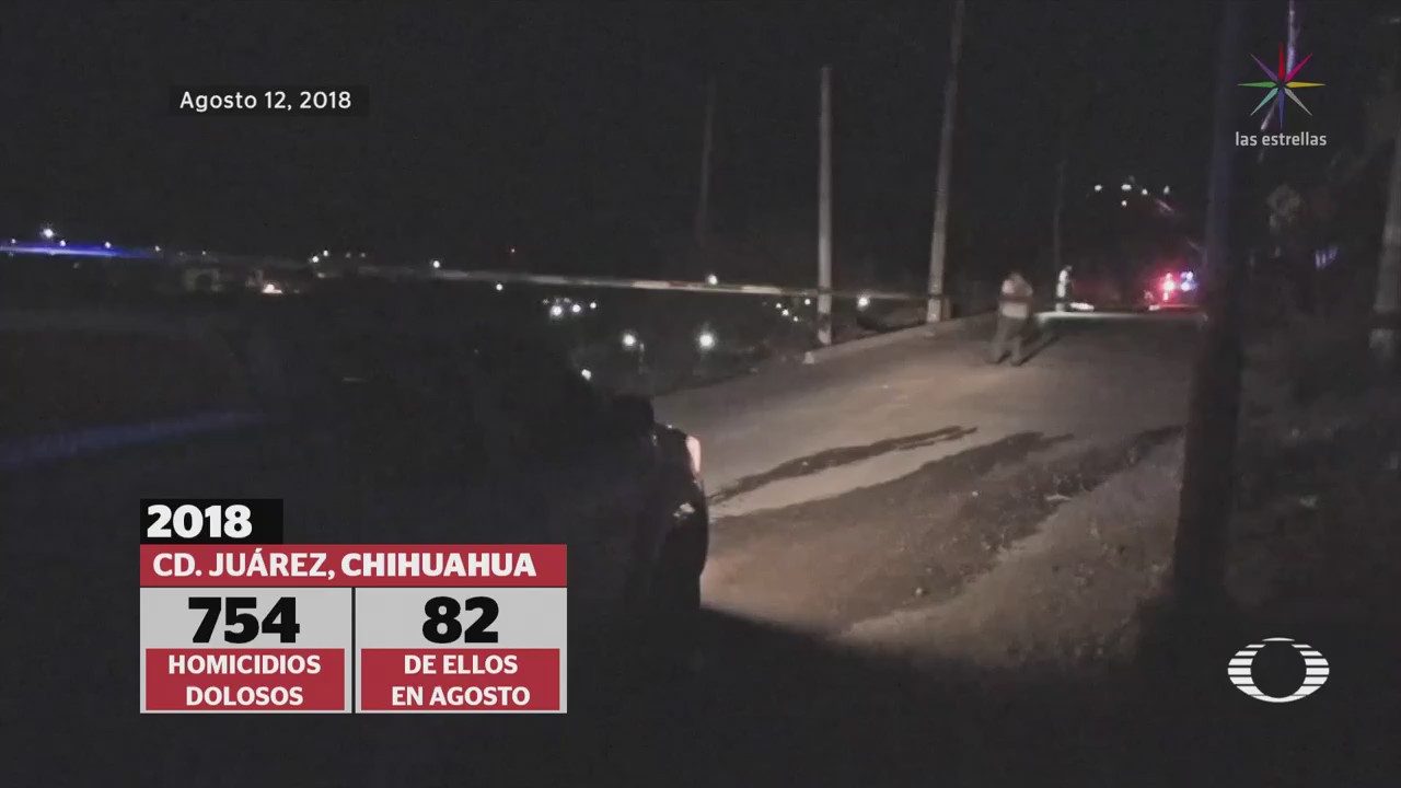 Aumentan homicidios en Ciudad Juárez, Chihuahua