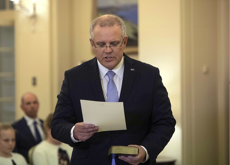 Australia nombra a Scott Morrison como primer ministro