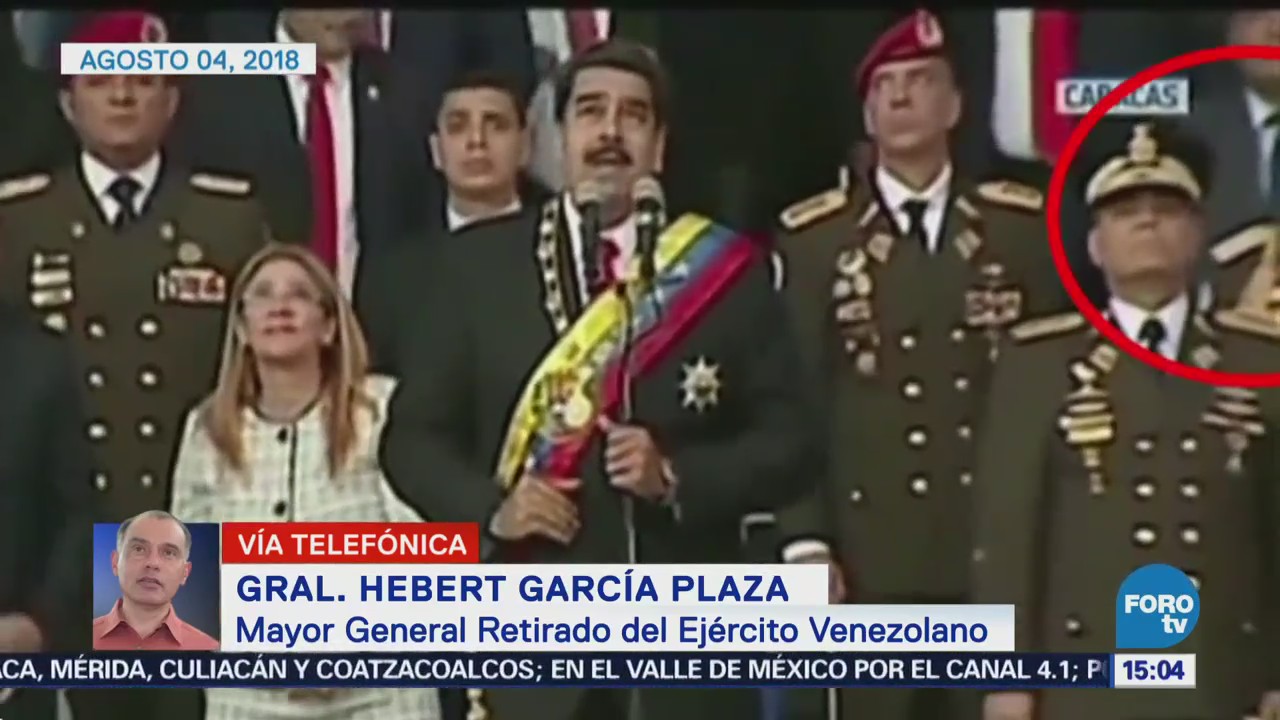 Autoatentado Acto Desesperado Nicolás Maduro Hebert García Plaza