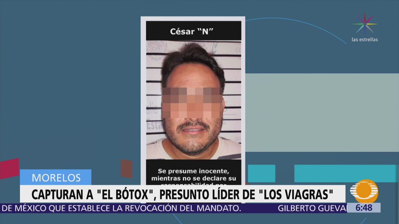 Capturan en Morelos al presunto líder de 'Los Viagras'