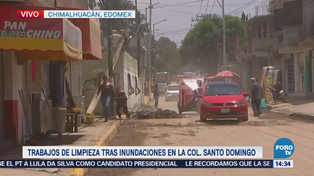 Chimalhuacán regresa a la normalidad luego de inundaciones