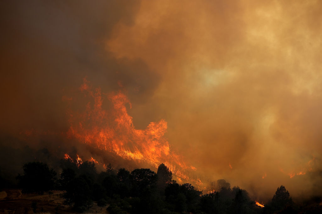 Complejo Mendocino incendio más grande historia California