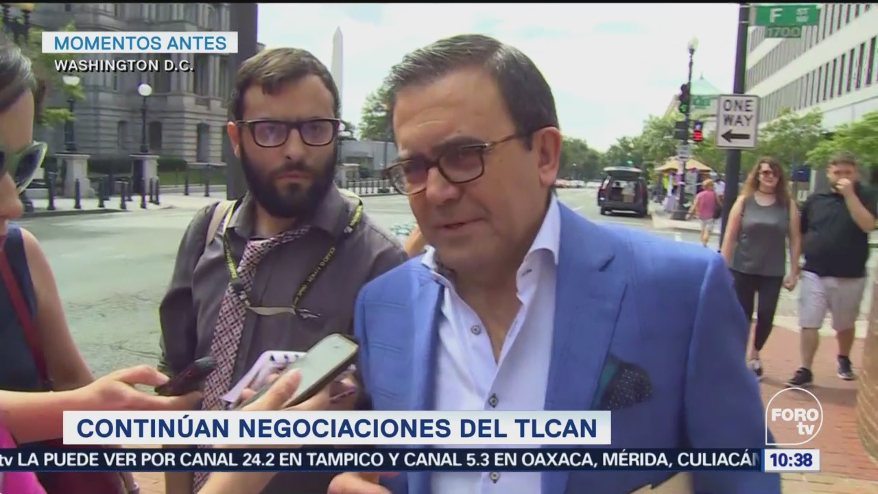 Continúan Renegociaciones Del Tlcan Equipo Mexicano Funcionarios Estadounidenses