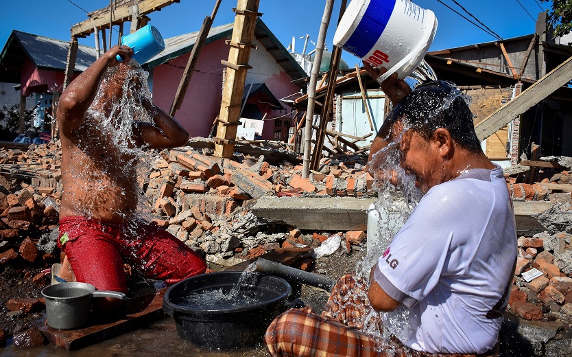 Suman 387 muertos por sismo en Lombok, Indonesia