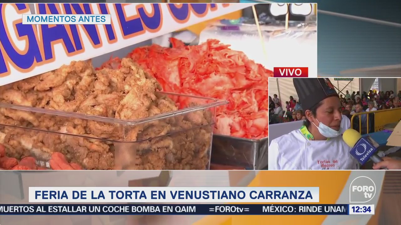 Delegación Venustiano Carranza celebra la ‘Feria de la Torta’