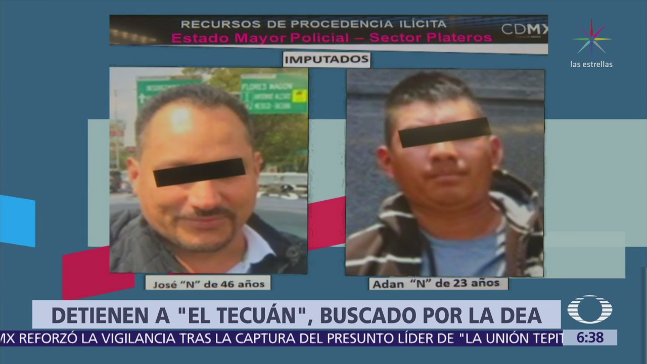 Detienen en CDMX a 'El Tecuán', buscado por la DEA