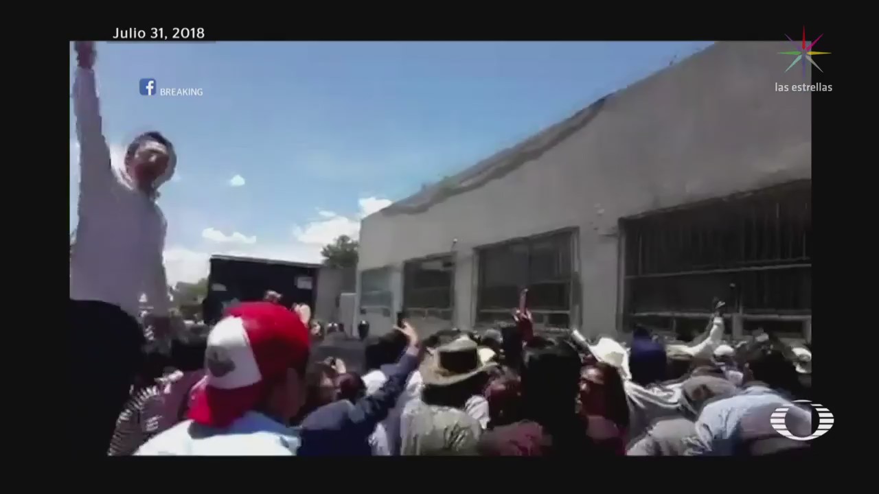 Diputados Morenistas Enfrentan Policías Hidalgo