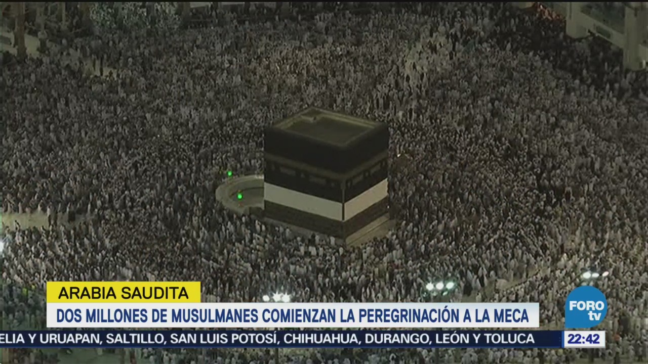 Dos millones de musulmanes comienzan peregrinación a La Meca